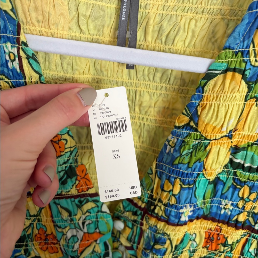 Anthropologie The Peregrine Midi Dress NWT XS - Picture 10 of 12